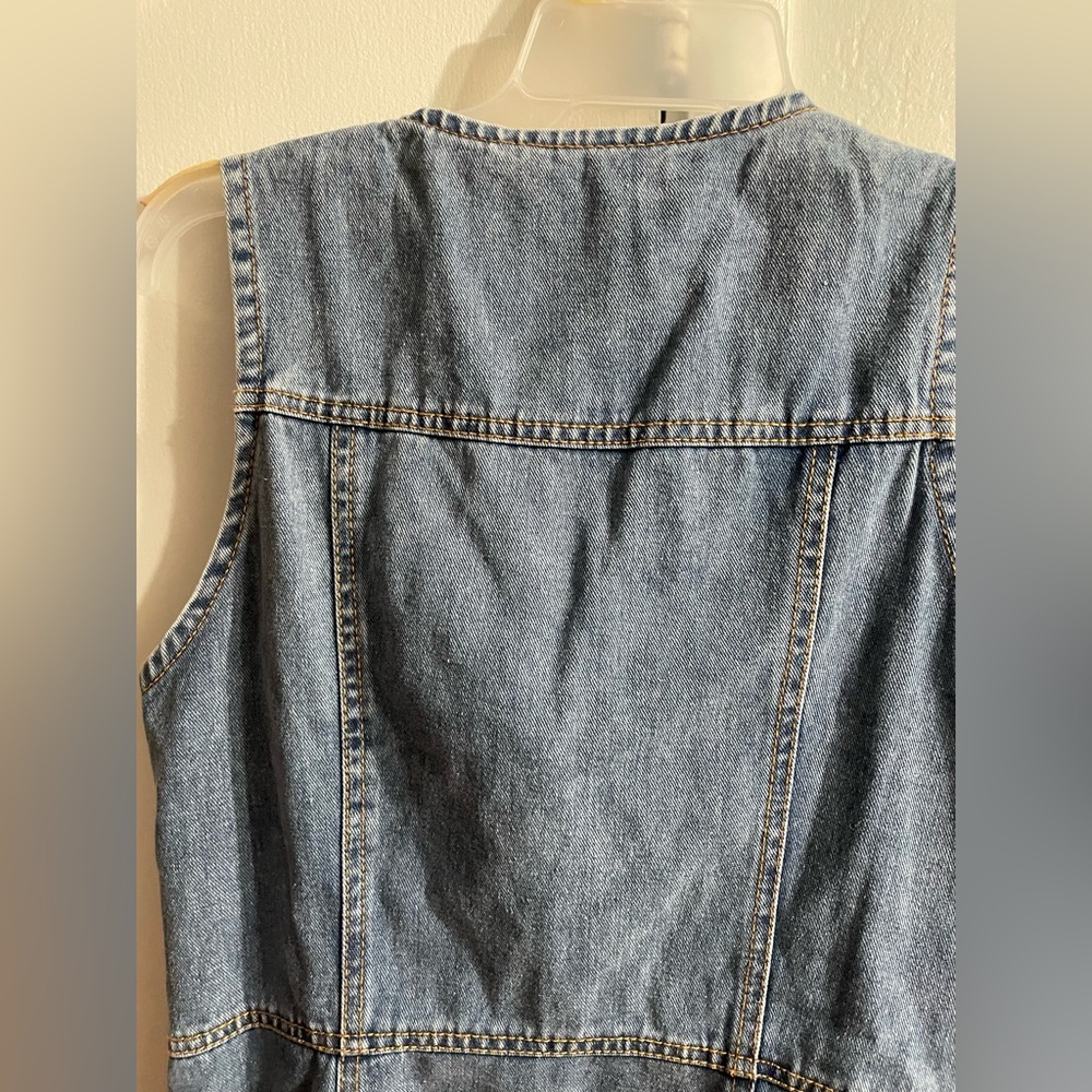 Denim Button-Down Dress - Picture 5 of 5